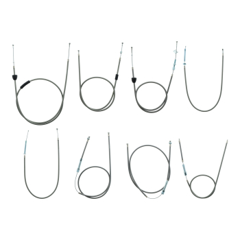 Bowdenzugsatz (silber), Simson KR51 mit Handschaltung